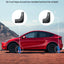 New, REEVAA 2025 Tesla Model Y Accessories - Mud Flaps [Protect Paint, No Drilling Required] All-Weather Mud Guard Body Kits for Model Y 2019-2024, Black (Set of 4)