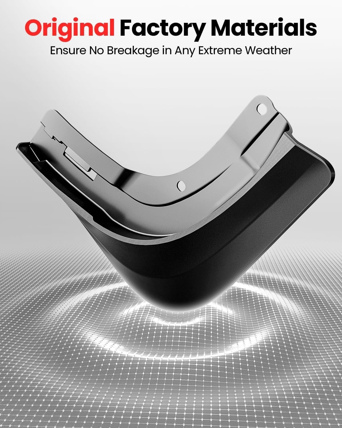 New, REEVAA 2025 Tesla Model Y Accessories - Mud Flaps [Protect Paint, No Drilling Required] All-Weather Mud Guard Body Kits for Model Y 2019-2024, Black (Set of 4)