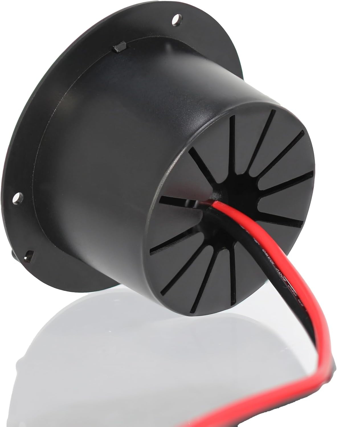 New, 2Pcs Round Electric Cable Hatch RV Camper Cord Cover,Compatible Travel Tent Trailer Motorhome,Accepts up to 50 Amp Cord(Black)