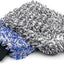 Open Box, The Rag Company - The Cyclone Ultra Wash Mitts - 70/30 'Gauntlet' Blend Korean Microfiber, Foam Padding, Scratch-Free, Lint-Free, Great for Rinseless Washing, 8in x 9in, Blue + Black (2-Pack)