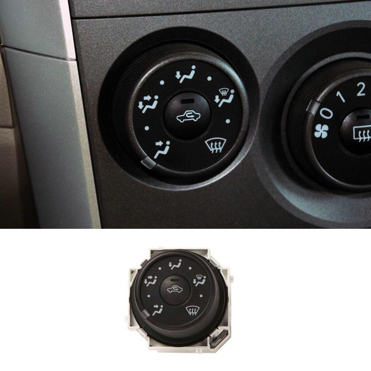 New, A/C Climate Control Mode Switch for Toyota Corolla 2009 2010 2011 2012 2013 for Scion xB 2008 2009 2010 2011 2012 2013 2014