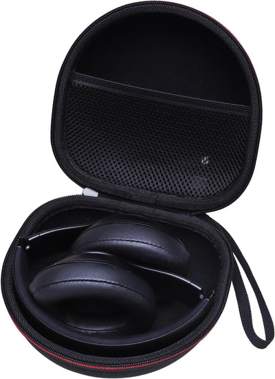New, Headphone Case Compatible with BERIBES/TOZO/KVIDIO/Beats/Soundcore Anker Noise Cancelling Over-Ear Headphones, Black