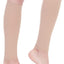 Open Box, BSERA Calf Compression Sleeve Women, 2 Pairs 15-20mmHg Calf Support Footless Compression Socks Stockings for Shin Splints, Varicose Veins, Recovery (Nude/Skin, Small)